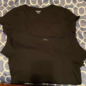 Girls black shirts